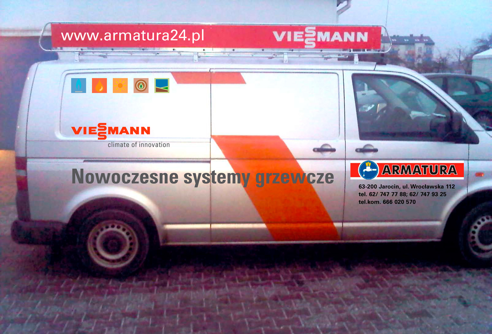 Strony odViessmann - FP Kozlowski - Oklejenie VW Transporter 2012༾.jpg